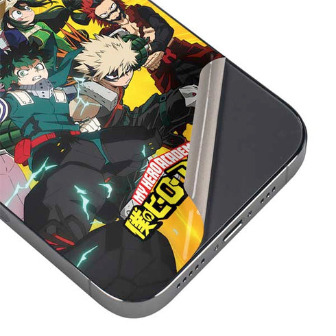 My Hero Academia Deku and Baku Team Season 6 iPhone 16e Skin